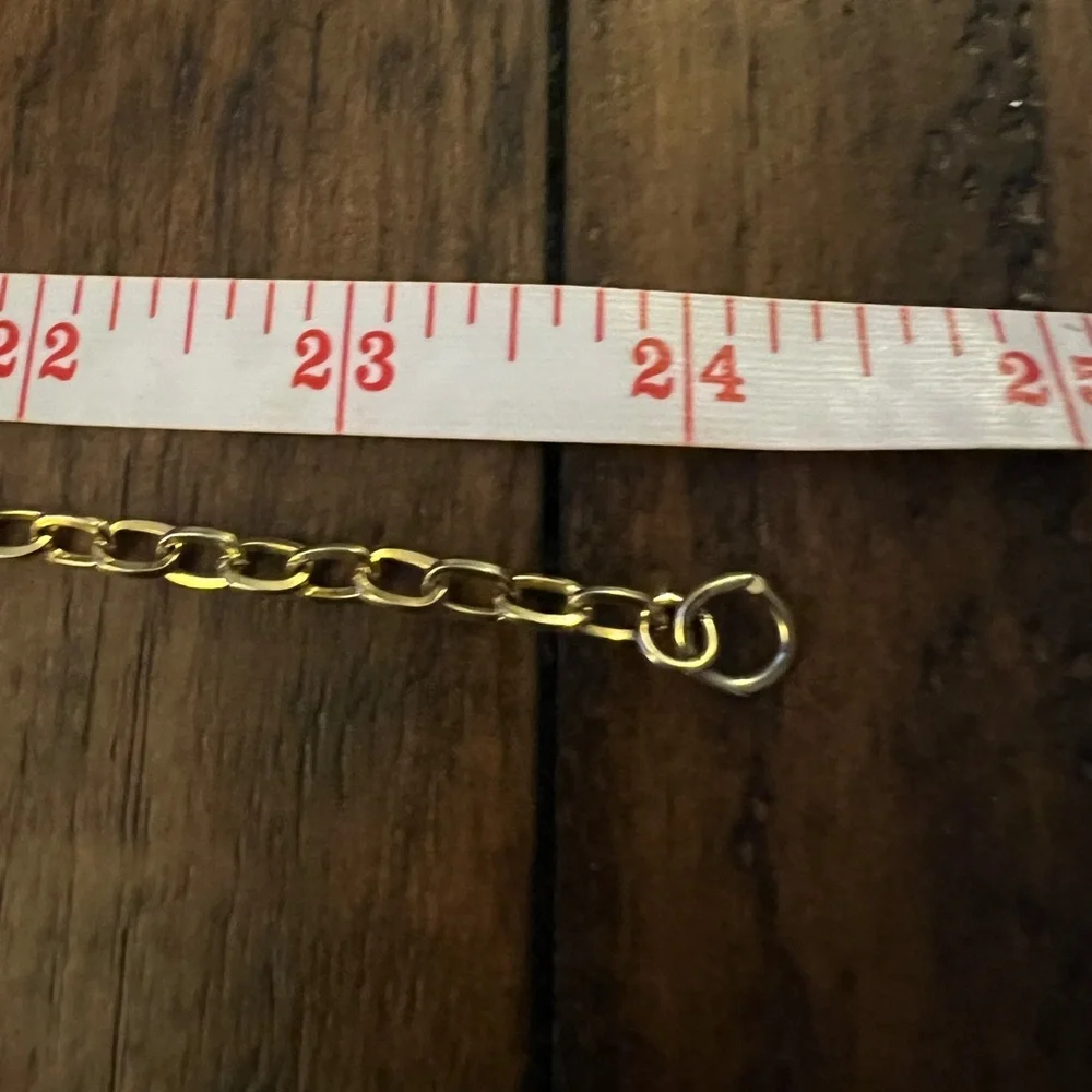 Vintage Trifari Brutalist Style Goldtone Pendant Necklace 80s Maximalist - Picture 2 of 5